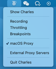 Enable macOS Proxy